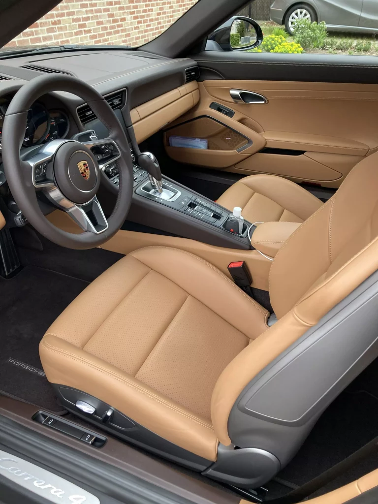 Reiniging interieur Porsche 991
